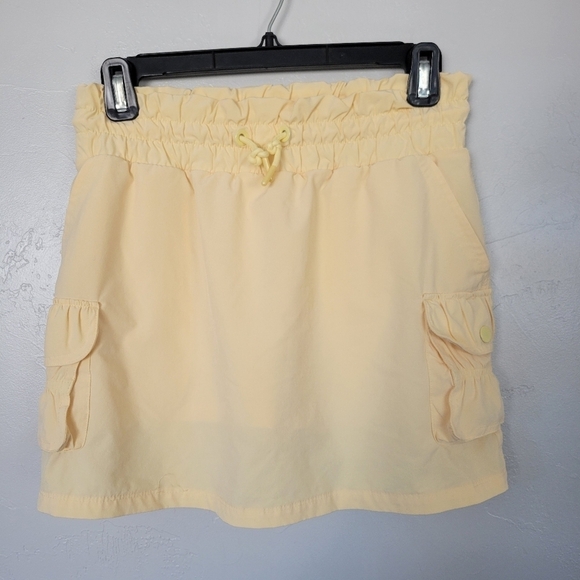 Athleta Girl XXL 16 Peachy Orange Athletic Skirt Skort Drawstring Waist Active - Picture 1 of 11